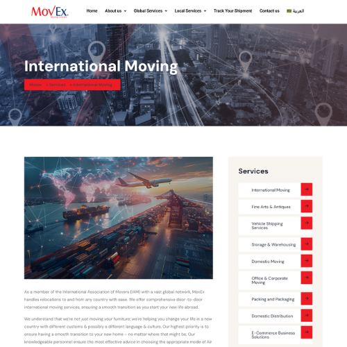 Movex Moving forward locally and globally